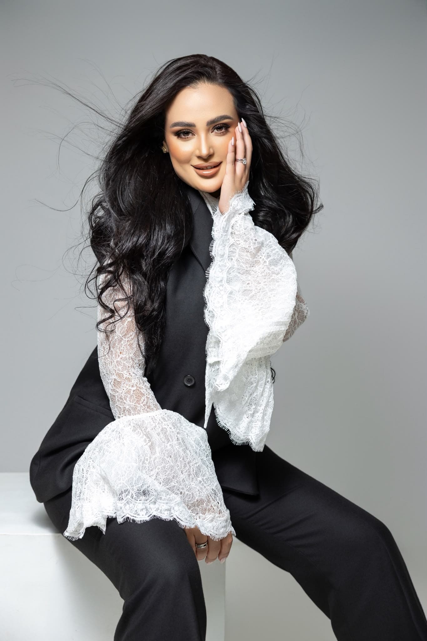 Ghada Arbi, lash artist and founder of Khalifa Queen Academy